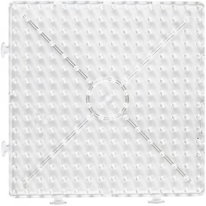 Carreaux Pearl - Transparent - Carr, assemblable - 15x15 cm - 1 pce