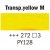 Peinture Acrylique Rembrandt 40 ml - Jaune moyen transparent