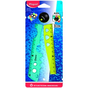 Rgle - Maped - Croc Croc Pliable 15 cm/30 cm