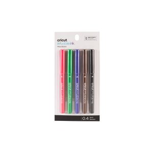 Stylos fins 5-pack Cricut Explore/Maker - Couleurs de base