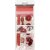 Set cratif - dcoupage papier - rouge - crme