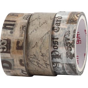 Washi tape - Motif lettre