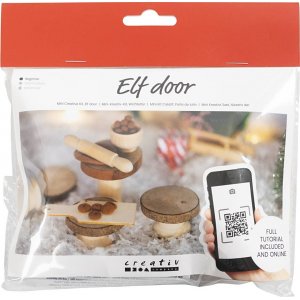 Mini Kit DIY Porte du Pre Nol - Cuire des biscuits