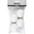 Boules de flirt - blanches - 50 mm - 4 pcs