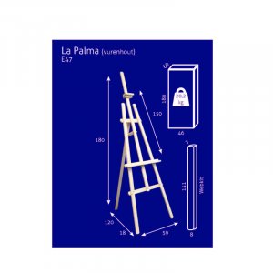 Chevalet - Studio A-Frame N47 - La Palma (Pin) - KIT