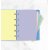 Recharge pour Filofax Notebook Pocket - Pointills - Pastels