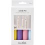 Stylos lumineux - Bleu clair, rose clair, violet, jaune - 4 x 30 ml