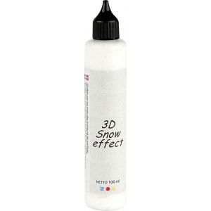 Effet neige - blanc - 100 ml