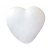 Coeur en polystyrne 25 pcs 50 mm