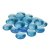 Boules de verre 18 - 20 mm - bleu clair 100 g / 20 pcs.