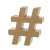 Cadre PappArt Hashtag - 10x9x3 cm