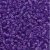 Perles rocaille transparentes  2,6 mm - violet 17 g