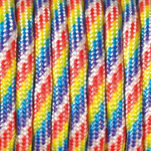 Paracorde Mlange de couleurs - 4mm x 4m