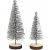 Mini arbres - argent - 5 pcs