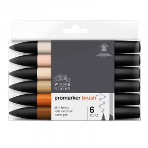 BrushMarker W&N - Tons chair 6 stylos