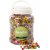 Perles en bois - couleurs et tailles mlanges - 400 ml