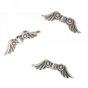 Perles ailes - Argent