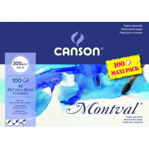 Canson Montval 300g Grng fin