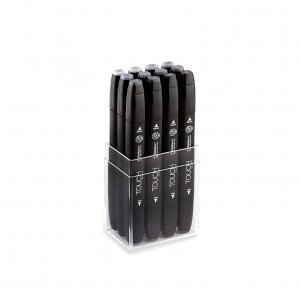 Touch Twin Marker 12pcs - Gris Froid