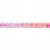 Bordure  paillettes - Stretch 20 mm - fuchsia