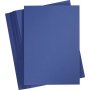 Carton color - bleu fonc - A4 - 180 g - 100 feuilles