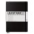 Carnet A4+ Slim  carreaux rigides - Noir