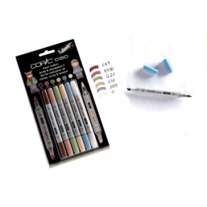 Copic Ciao 5+Blender set - Scrap & tampon set 2