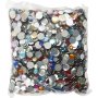 Strass - couleurs mlanges - Rond - 6+9+12 mm - 3600 pcs