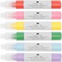 Stylo lumineux - RICO Design - Couleurs Rainboat - 6 pcs