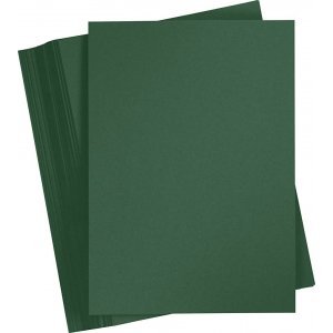 Carton color - vert fonc - A4 - 180 g - 100 feuilles