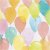 Papier cadeau - couleurs pastel - Ballons - 100 m