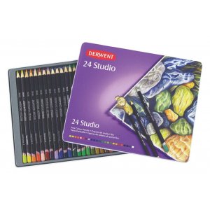 Derwent Studio - 24 crayons