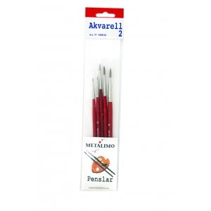 Set de pinceaux - Aquarelle n2 (5 pcs)