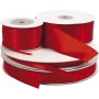 Ruban satin - rouge - B3 mm - 100 m