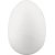 Oeufs en polystyrne - blanc - H7 cm - 50 pcs