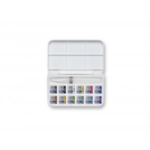 Peinture aquarelle W&N Cotman Water Brush Pen set 12