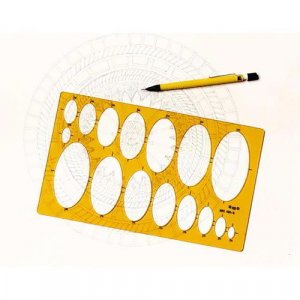 Gabarit Ellipse 15x26 cm - 480/P