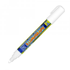 Stylo marqueur ZIG Illumigraph 2mm - Blanc