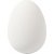 Oeufs de caille - plastique - blanc - 18 pcs