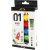 Peinture scolaire - Acrylique - couleurs standards - brillante - 6 x 20 ml