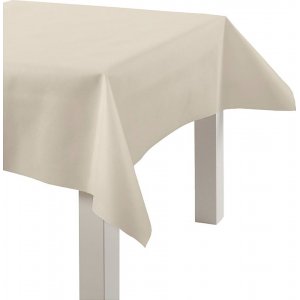 Nappe en imitation tissu - crme - 10 m