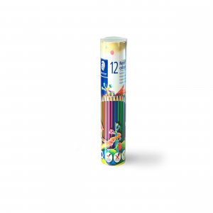 Crayons de couleur Noris en tube - 12 crayons