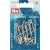 pingles de sret Non. 2 couleur argent 38 mm 12 pcs