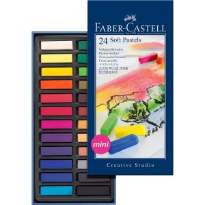 Pastel tendre Goldfaber - 24 crayons mi-longs