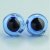 Yeux d'animaux  6 mm - bleu 4 pcs.