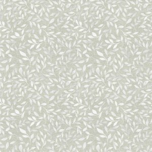 Tissu pour rideau petites feuilles vert clair 3