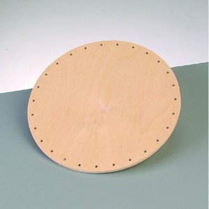 Fond de panier  16 cm / 4 mm - rond, fibre de bois