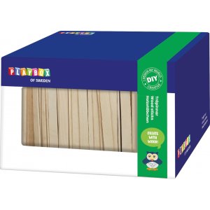 Btons en bois en bote - 1000 pcs