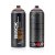 Peinture en arosol Montana Noir 400ml - Merlot