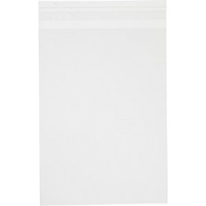 Sachets cellophane pour cartes 12,7 x 17,8 cm - 50 pcs